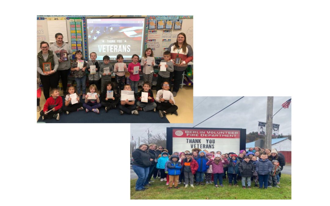 Second & First Grade Mountaineers Honor Veterans