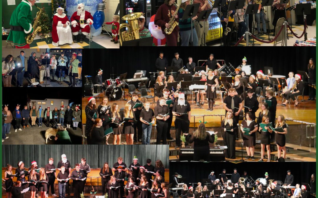 BMHS’ Music Department Spreads Holiday Cheer