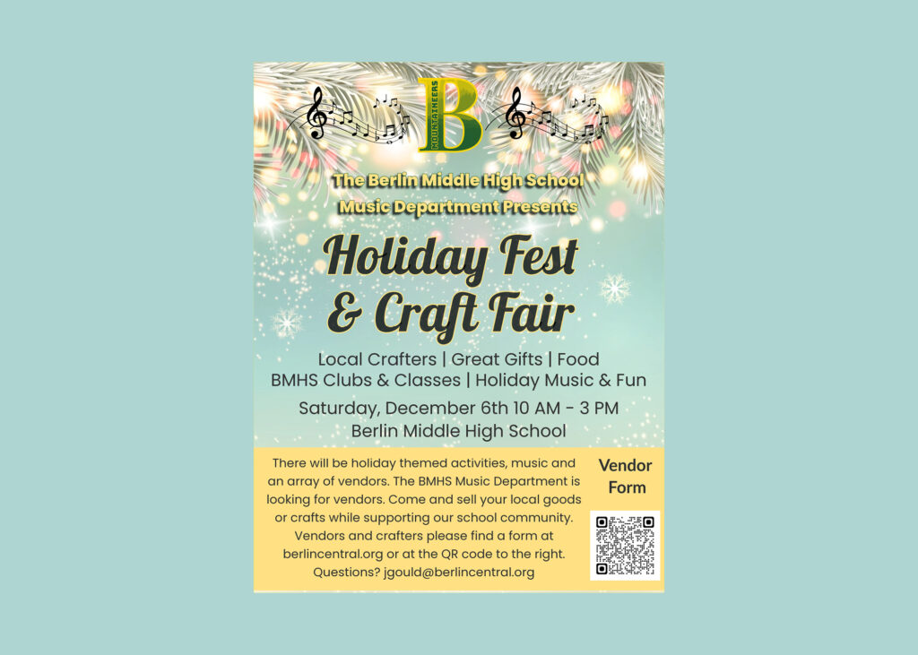 BMHS Holiday Fest 12/6!
