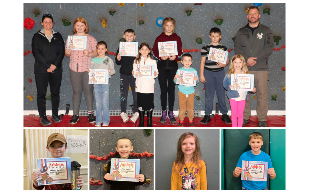 BES Announces April’s PE Students of the Month!