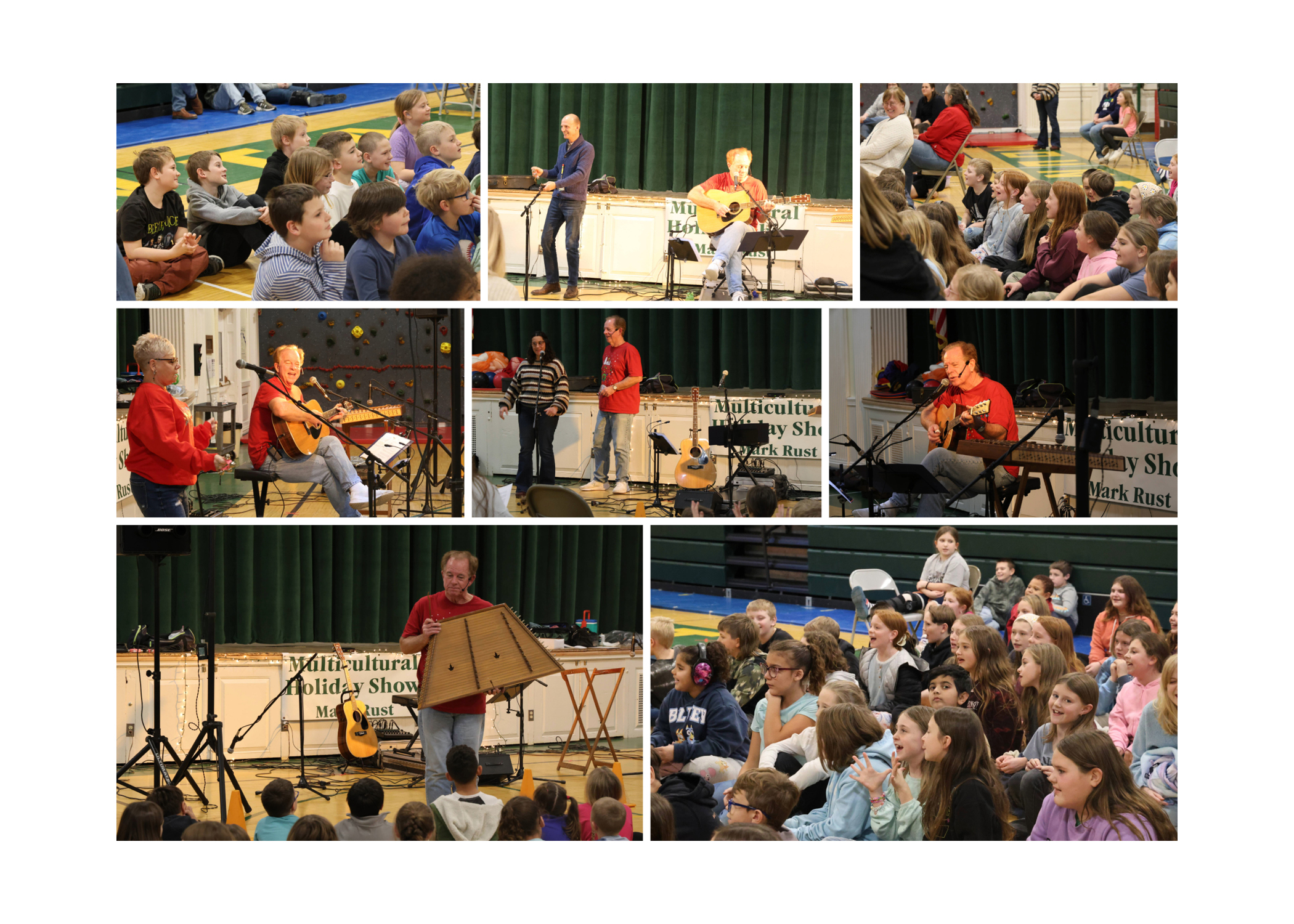 Musician Mark Rust Performs Multicultural Holiday Show at BES | Berlin ...