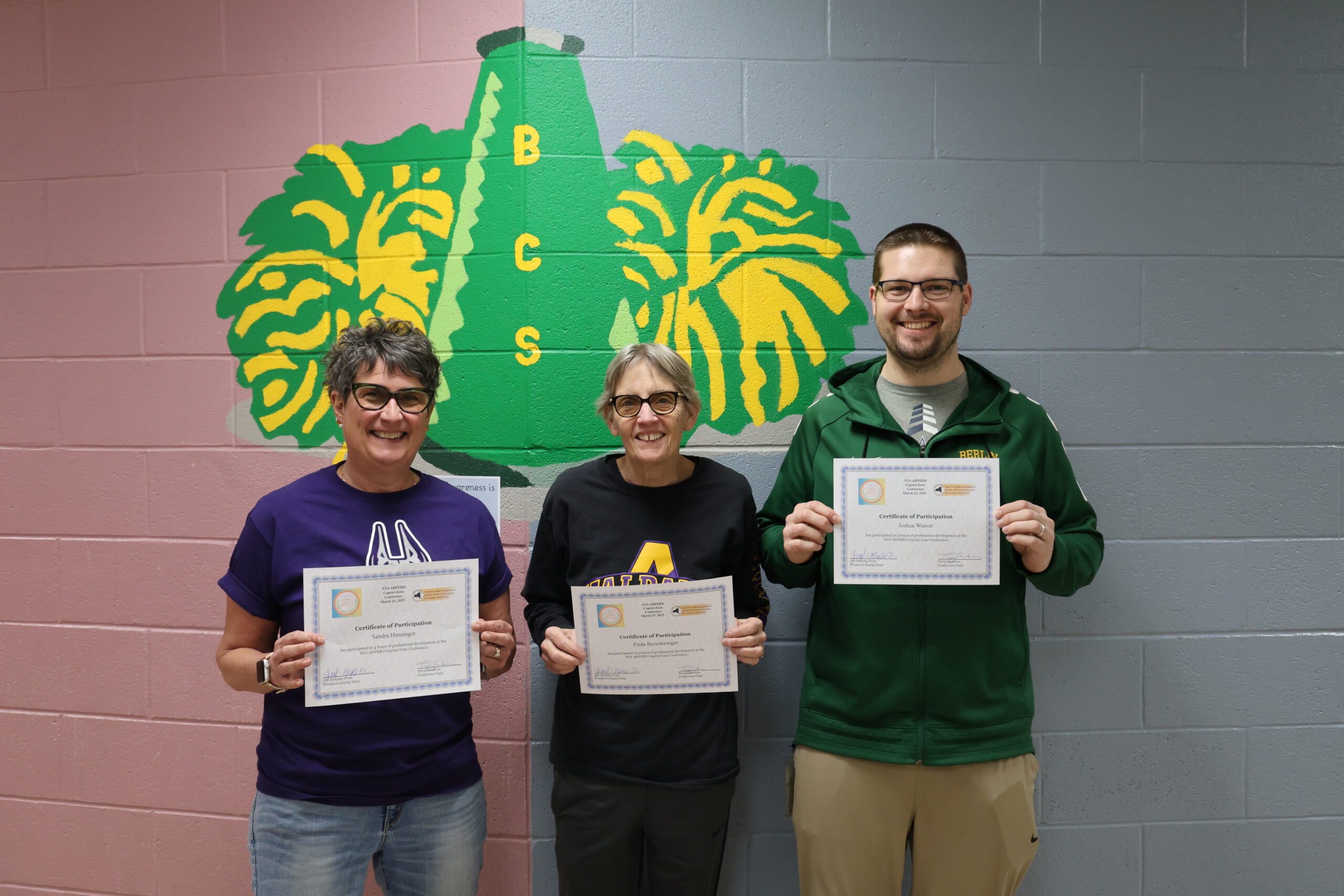 BMHS PE and Health Staff Attend NYS AHPERD Conference | Berlin Central ...