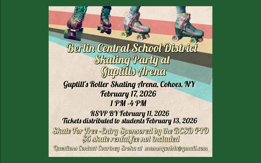 BCSD PTO District-Wide Guptill’s Roller Skating Party 2/17