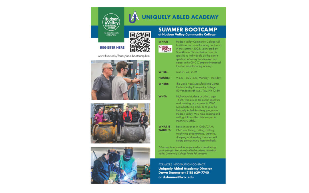 HVCC Uniquely Abled Academy Summer Camp Opportunity