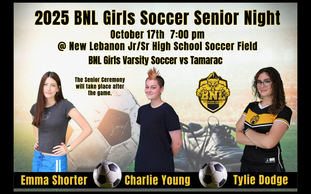BNL Girls Varsity Soccer Senior Night 10/15