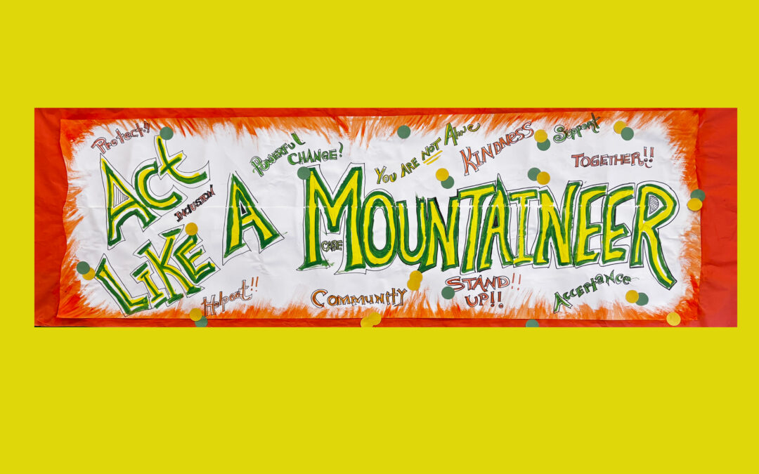 Mountaineers Pledge To Stand Together Against Bullying