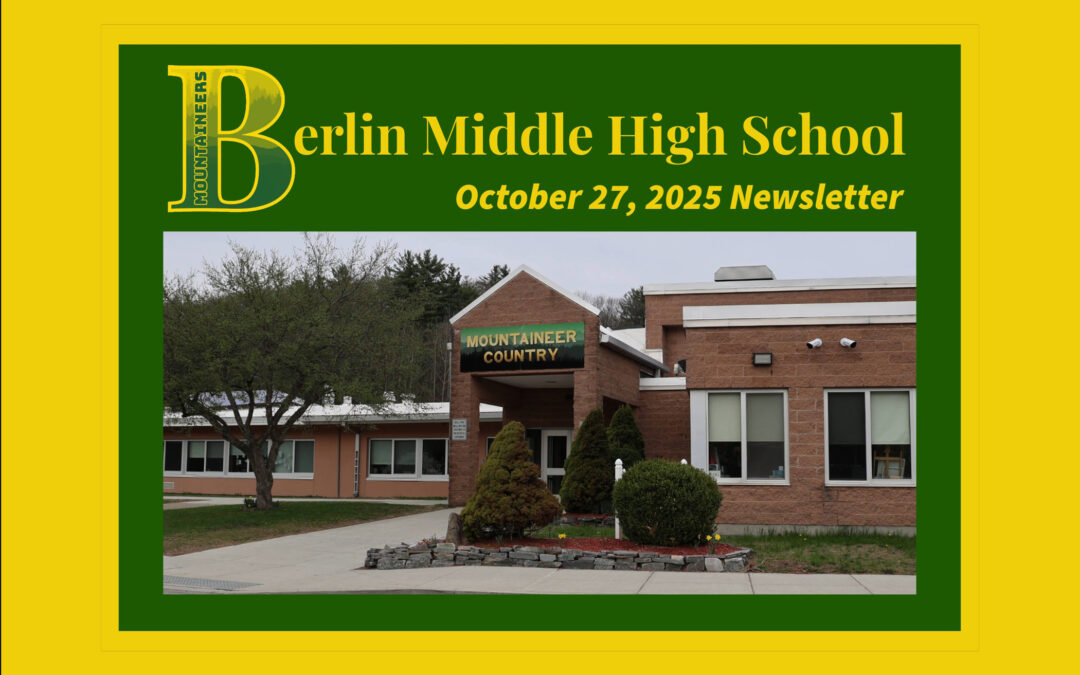 BMHS Newsletter 10/27/25