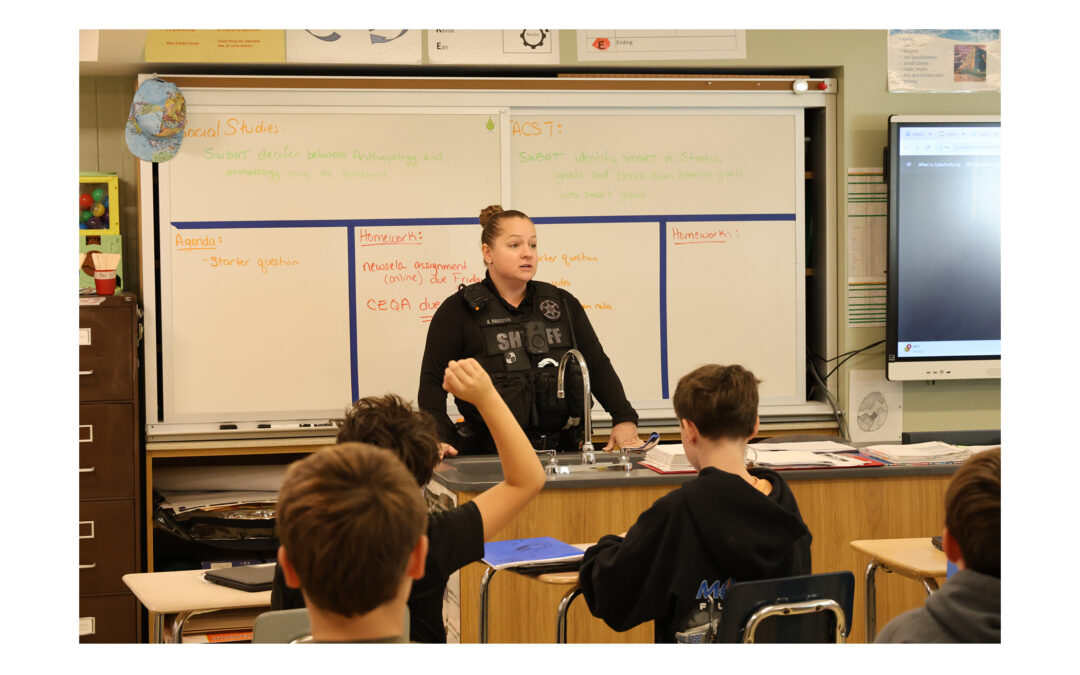 SRO Deputy DaLessio Presents on Cyberbullying