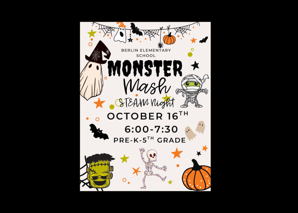 BES Monster Mash & STEAM Night 10/16!