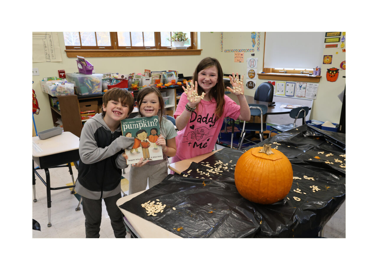 Third Grade Mountaineers Enjoy Thematic Math Lesson With Pumpkins ...