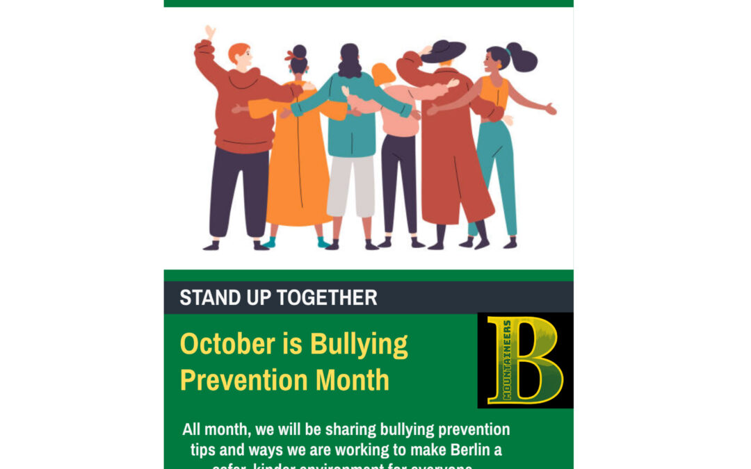 October is Bully Prevention Month