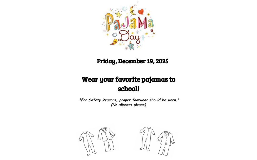 BES PJ Spirit Day 12/19