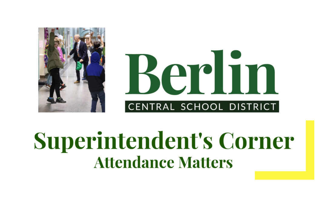 Superintendent’s Corner Episode 3: Attendance Matters