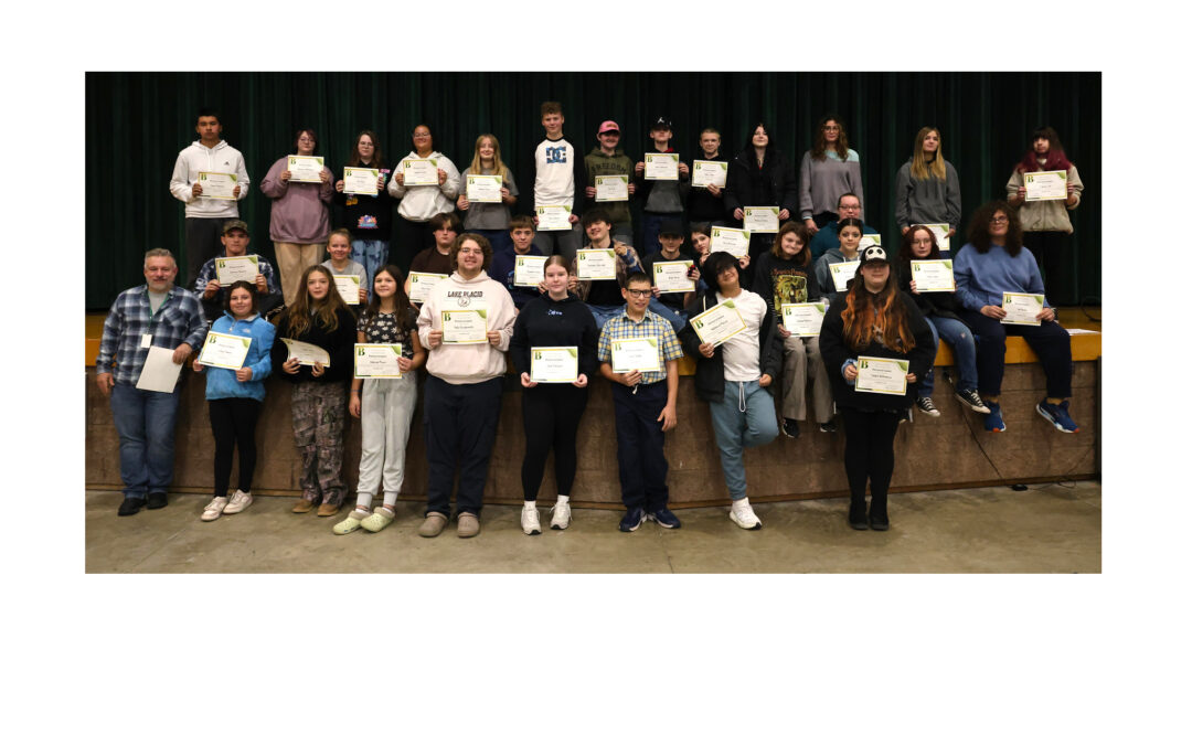 BMHS First Quarter Character Education Awards