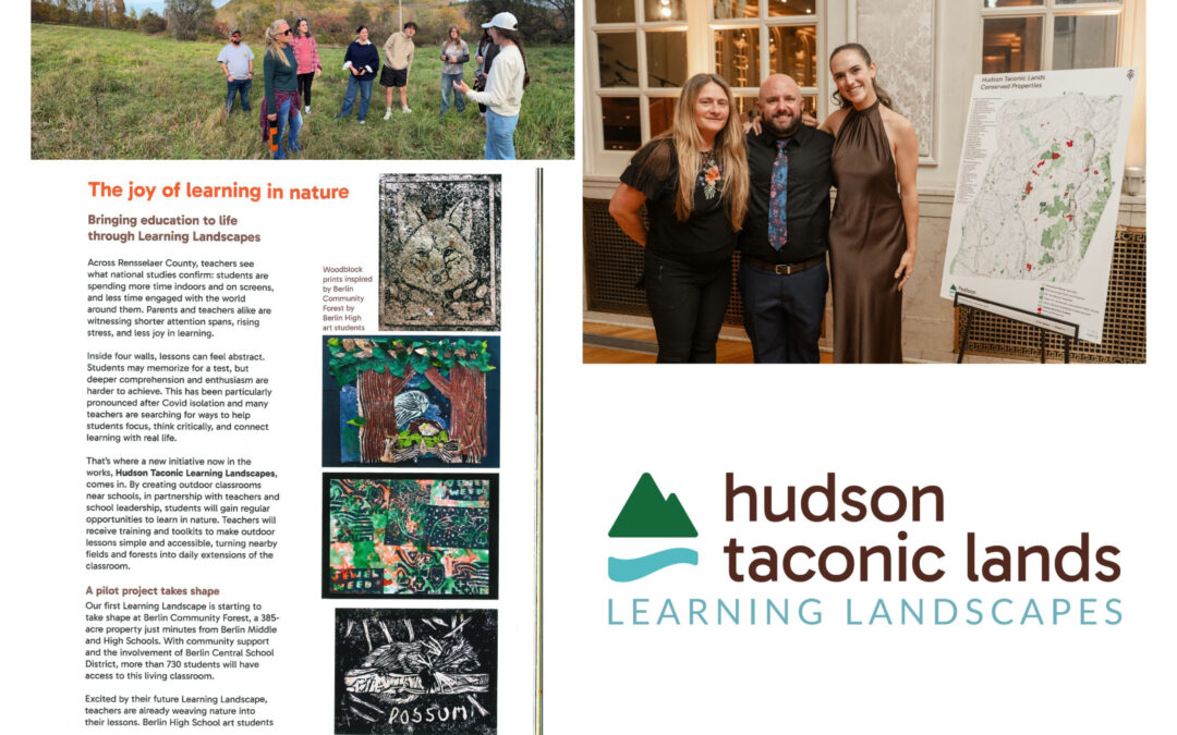 Berlin CSD & Hudson Taconic Lands Partner for First Learning Landscape in Rensselaer County