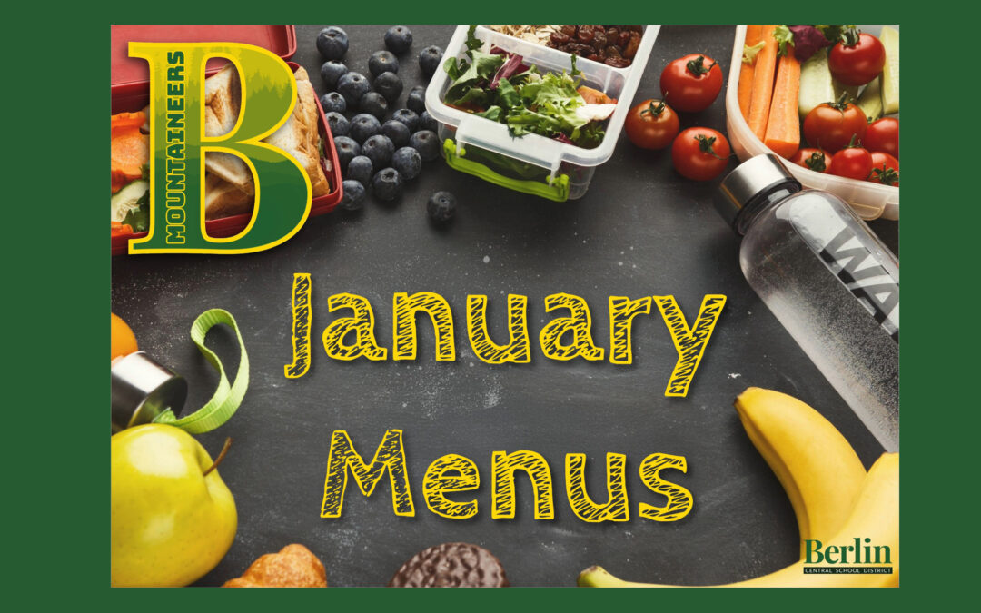 January Menus