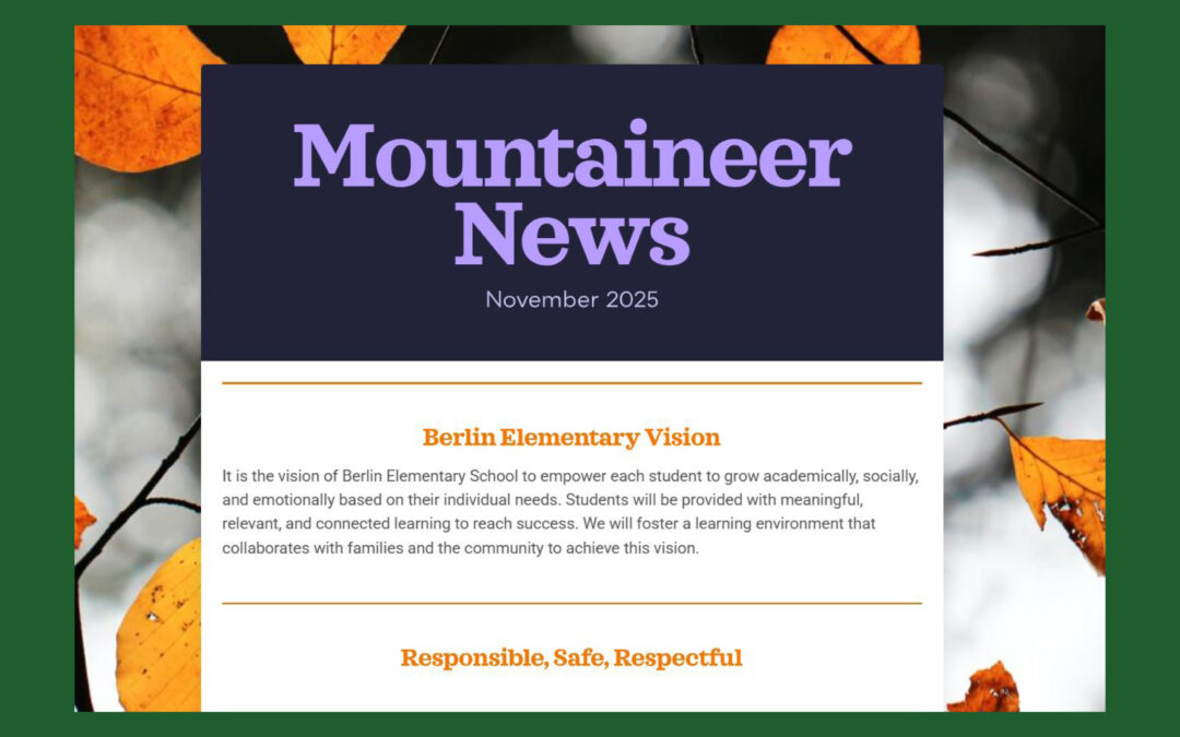 BES’ November Mountaineer News Is Available!