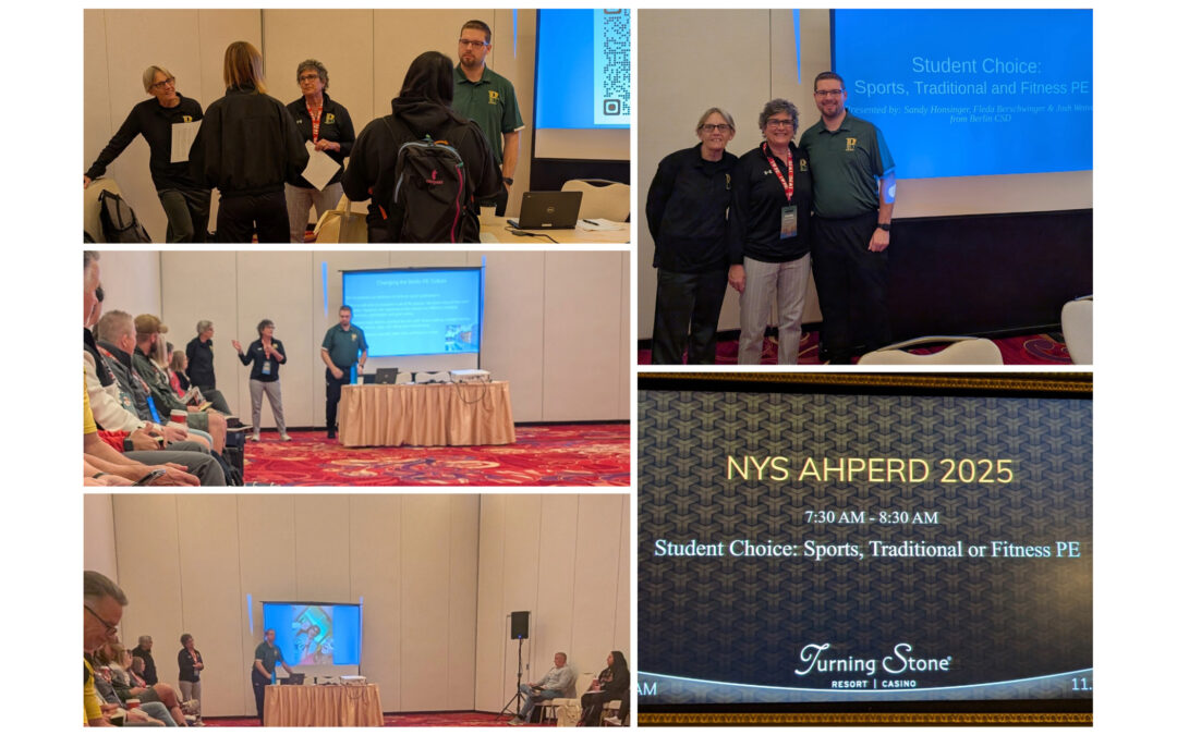 BMHS Physical Education Staff Present at Annual NYS AHPERD Conference