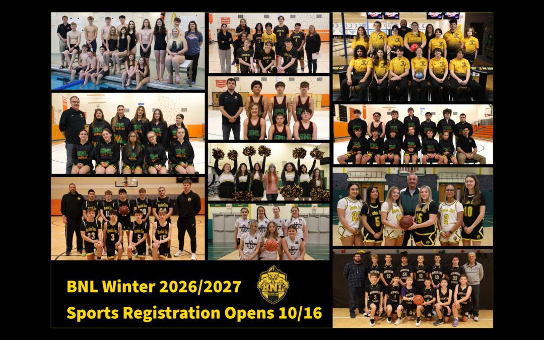 BNL Winter Sports Registration Opens 10/16