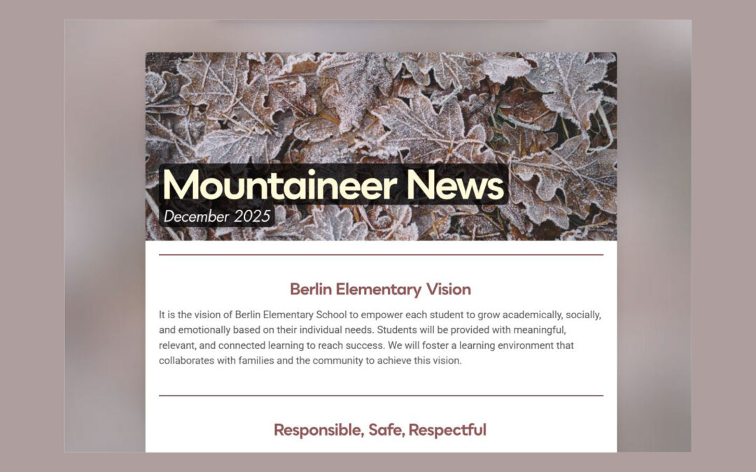 BES’ December Mountaineer News Is Available!
