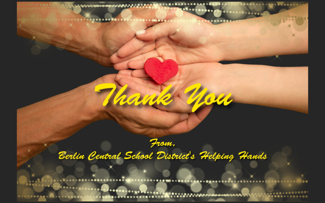 BCSD Helping Hands Receives Generous Donations for the Community