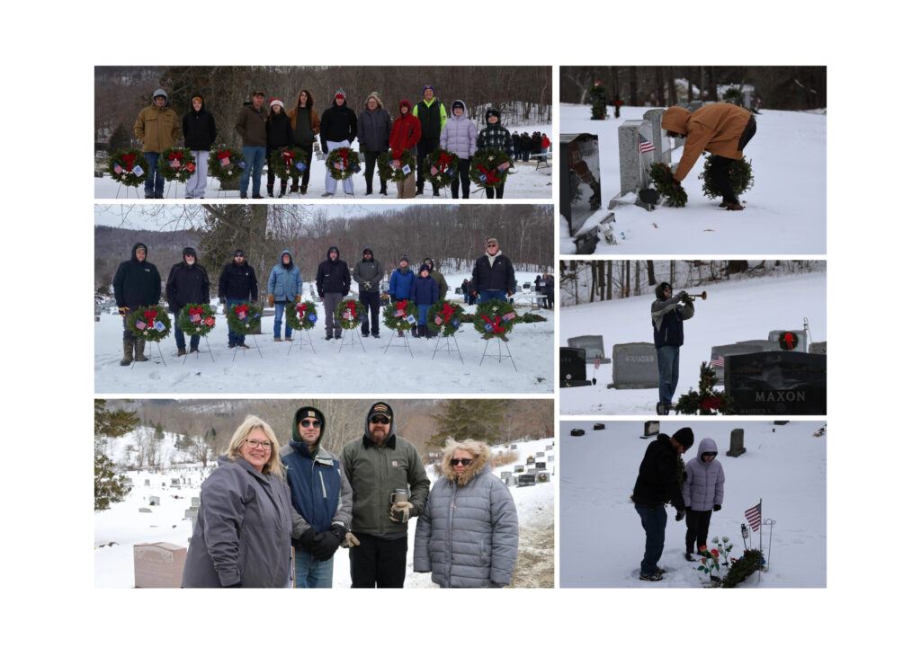 Mountaineers Participate in Wreaths Across America Ceremony