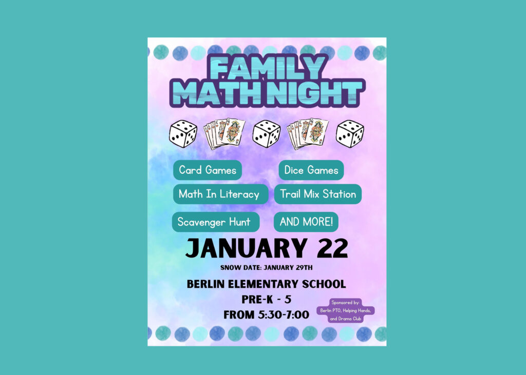 BES MATH NIGHT TONIGHT 1/22