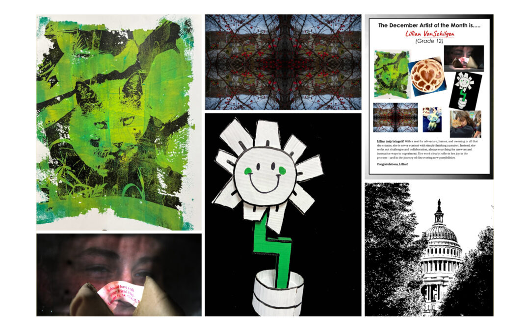 Berlin High School’s Artist of the Month for December 2025