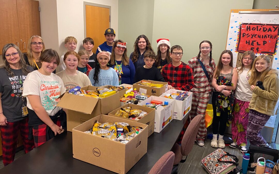 BMHS Student Council Gives Back With Food Drive