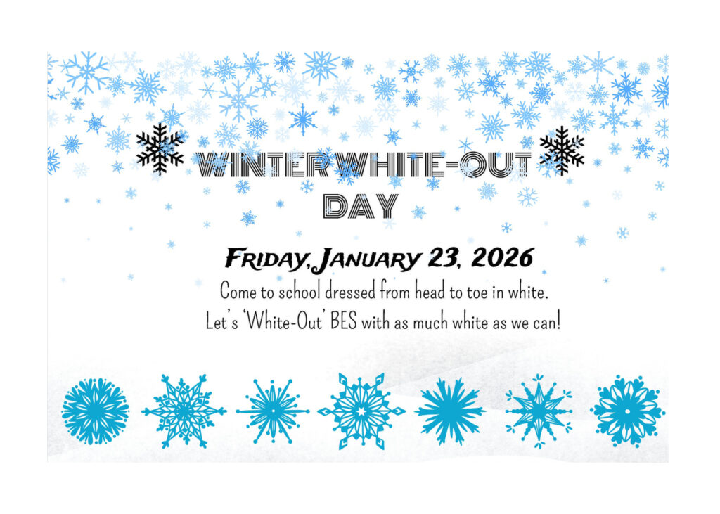 BES School Spirit Day 1/23