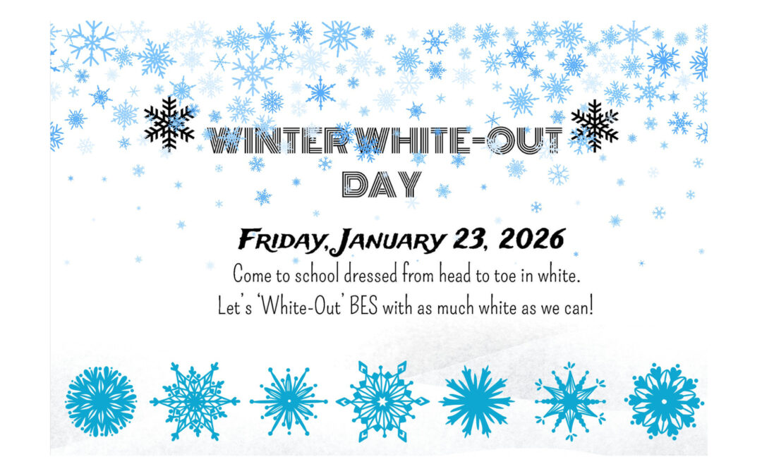 BES School Spirit Day 1/23