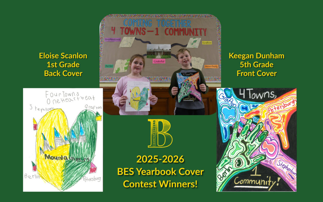 BES Announces the 2025-2026 Yearbook Cover Contest Winners