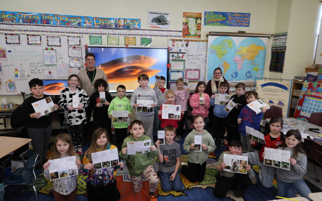 Third Graders Present Asian Animal Research Project