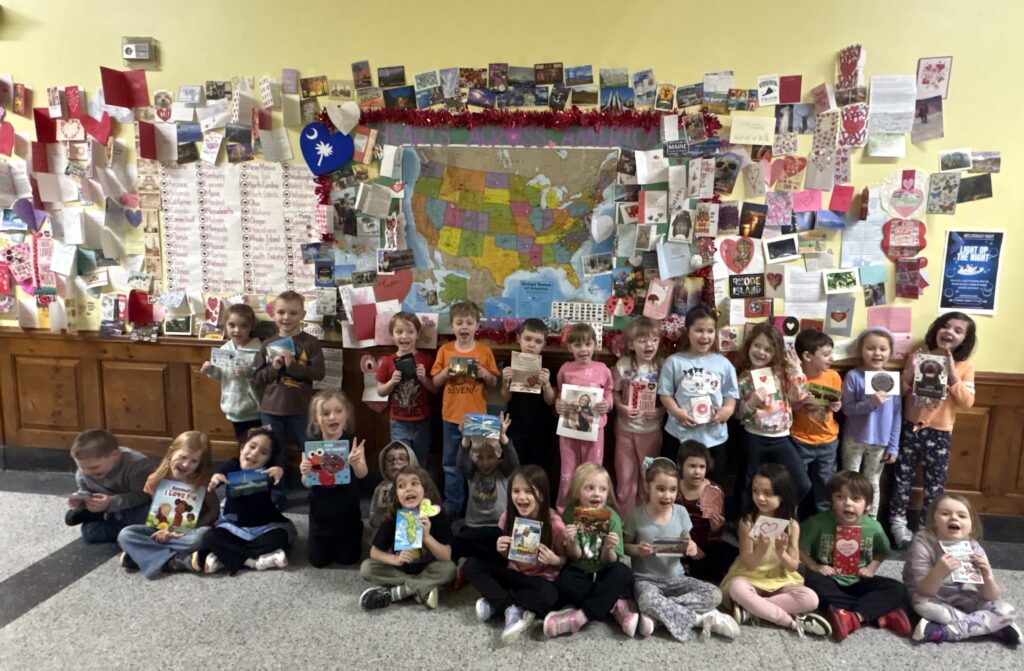 Kindergarten Mountaineers Hit 50-State Goal!
