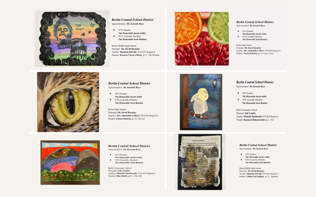 Six Mountaineer Artists Selected for 36th Annual NYSATA Legislative Art Exhibit