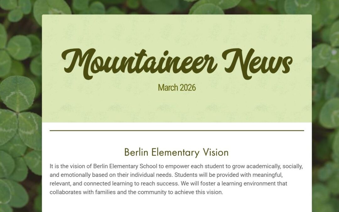 BES’ March Mountaineer News Is Available!