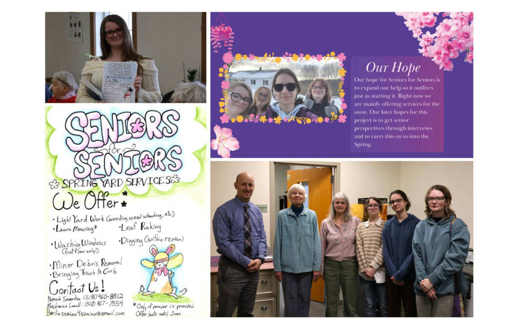 NYSED Spotlight Senior for Senior Civic Seal Service Learning Project