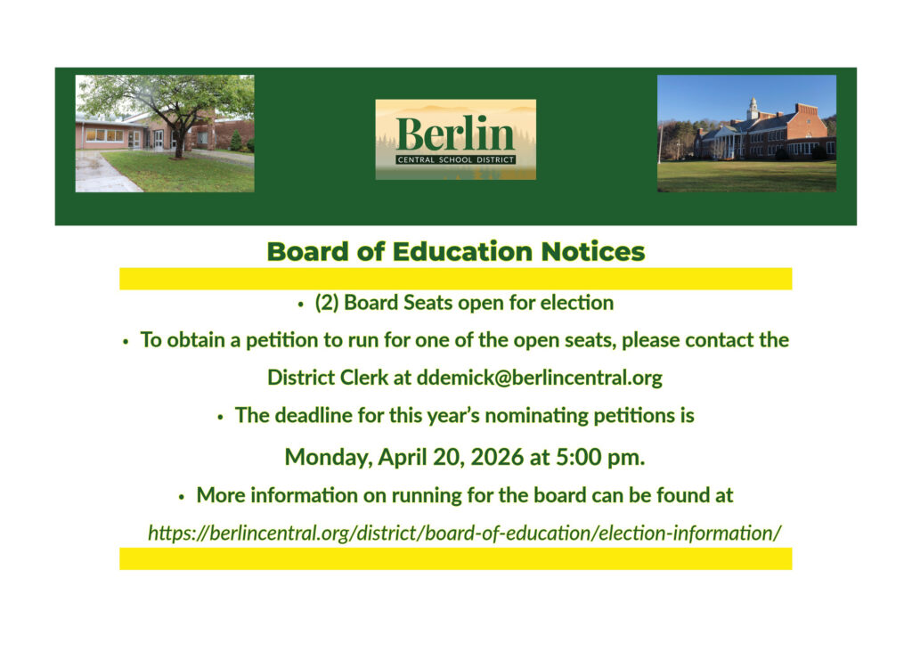 Interested in Running for the BCSD Board of Education?