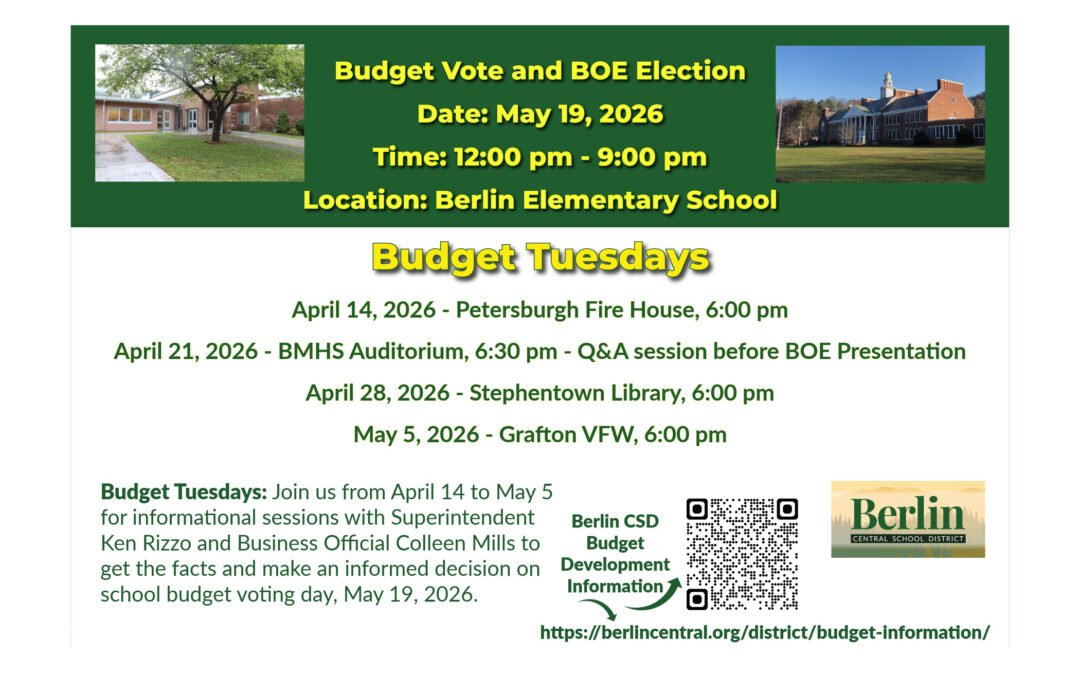 Superintendent Announces ‘Budget Tuesdays’