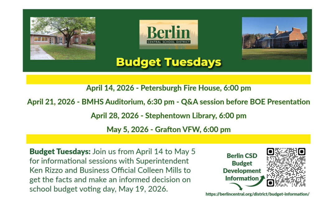 Superintendent Announces ‘Budget Tuesdays’