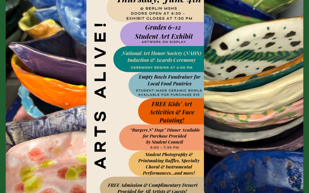 BMHS ARTS ALIVE! TODAY 5/4