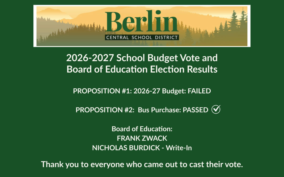 Berlin CSD 2026-2027 Budget & BOE Election Results