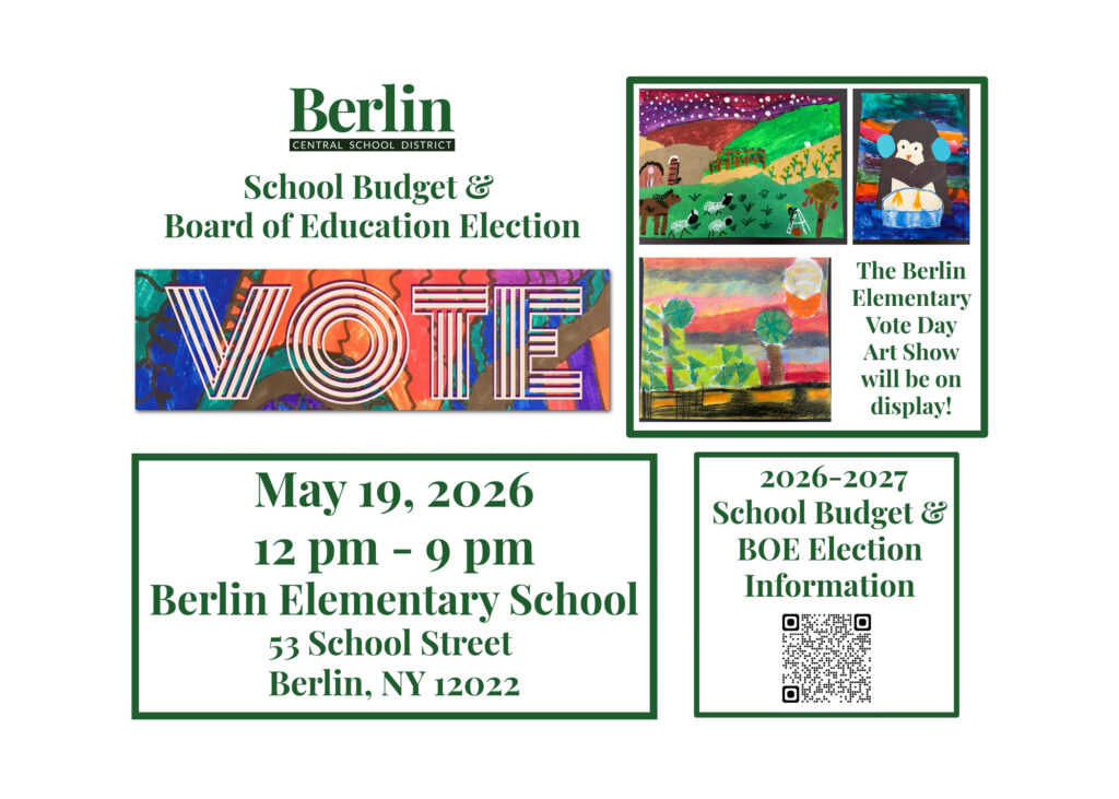 2026-2027 BCSD Budget Vote & BOE Election Information