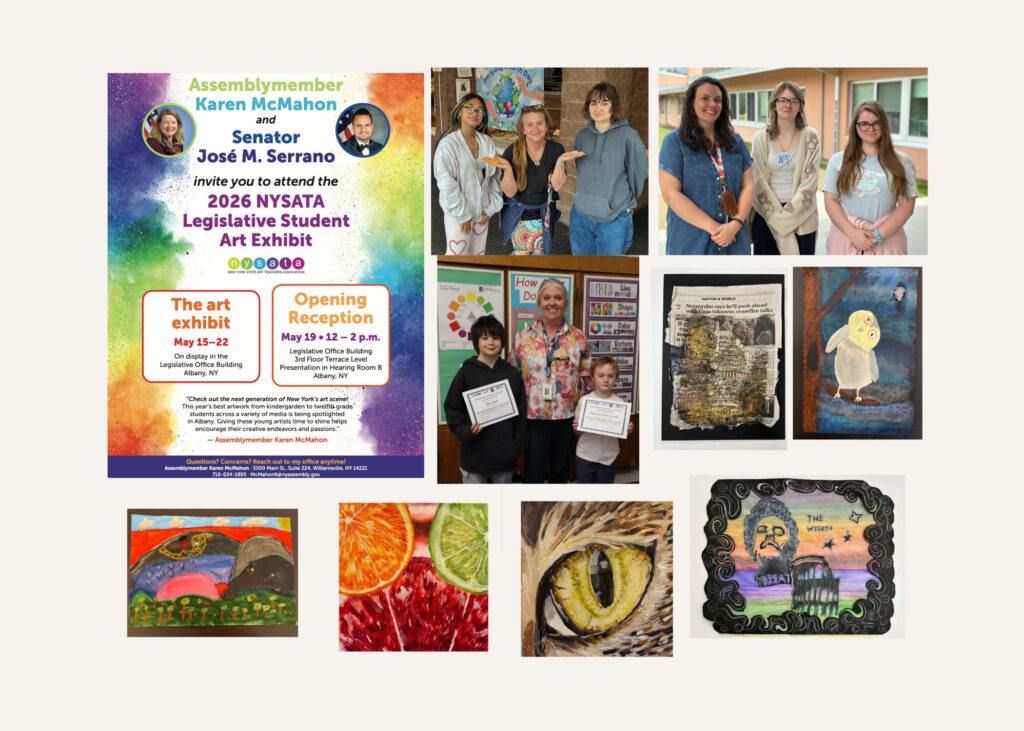 Mountaineer Artists Featured in NYSATA’s 6th Annual Legislative Art Exhibition!