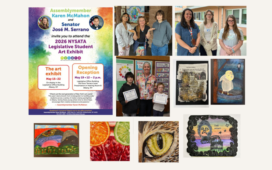 Mountaineer Artists Featured in NYSATA’s 6th Annual Legislative Art Exhibition!