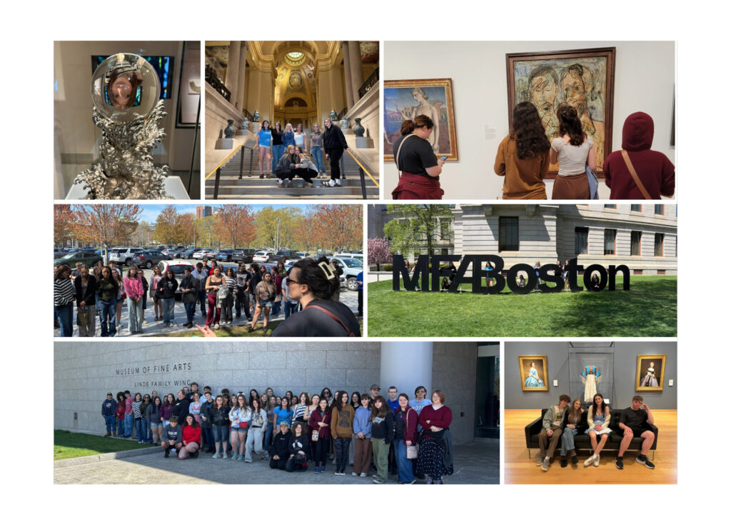 Mountaineer Art Students Visit the MFA in Boston