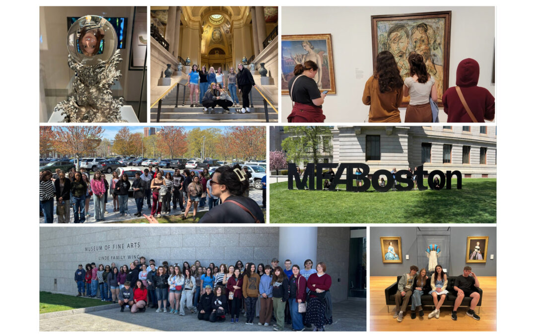 Mountaineer Art Students Visit the MFA in Boston