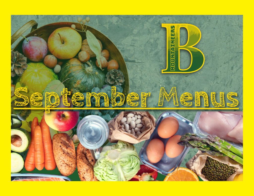 September Menus