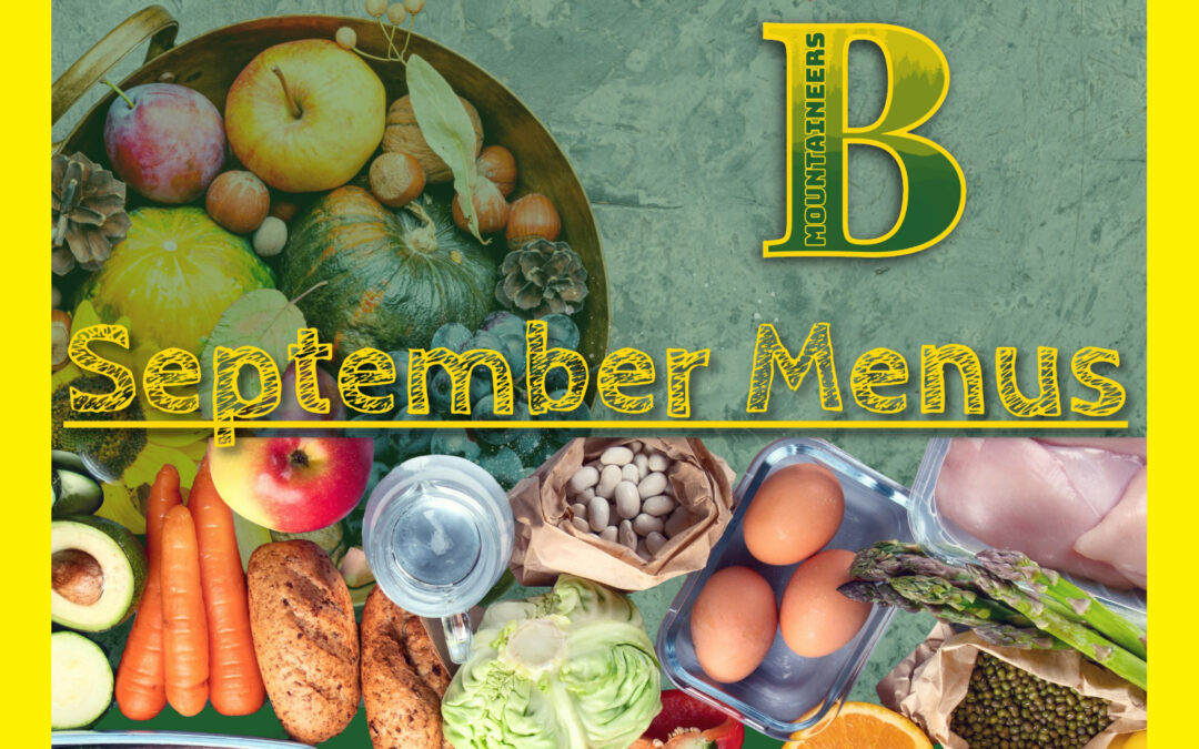 September Menus