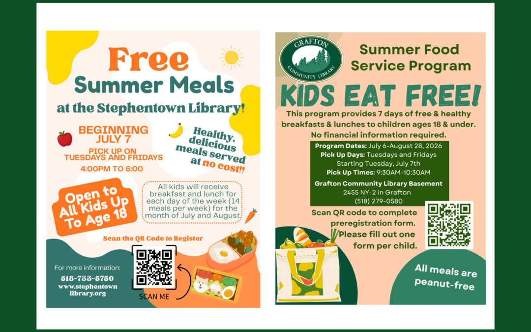 Summer Food Service Announcement
